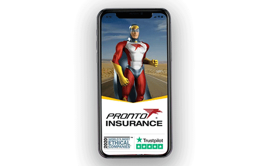 Pronto Insurance app on Smart Phone | Aquil Tech Labs