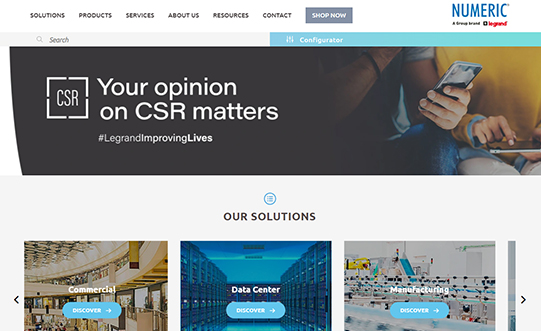 Homepage of Numeric Ups Website | Aquil Tech Labs